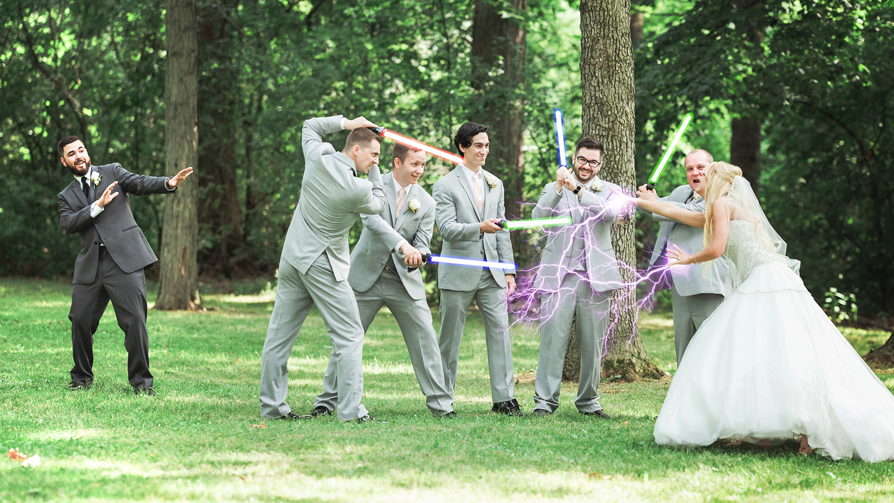 Star Wars Themed Detroit Wedding