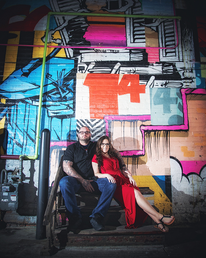 The Belt Alley - Detroit Engagement Session